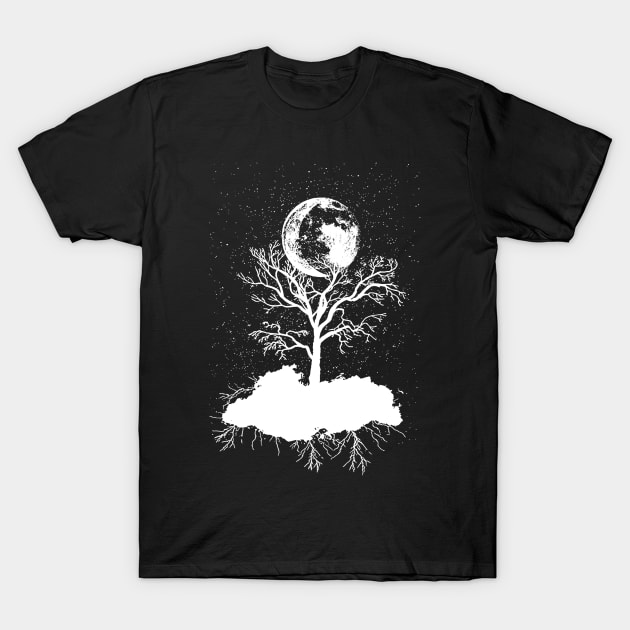 Lunar Roots T-Shirt by ninishop